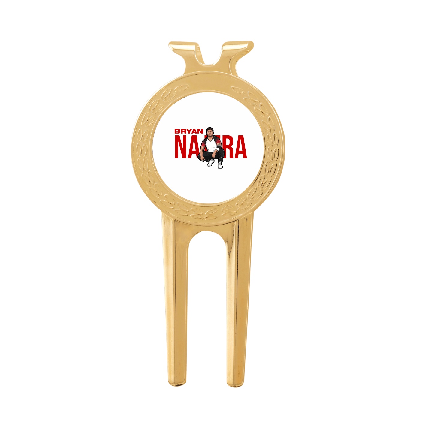Divot Tool with Ball Marker — Player Name in Classic