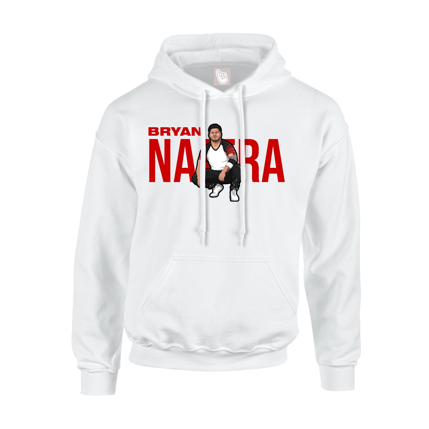 Hoodie — Player Name in White