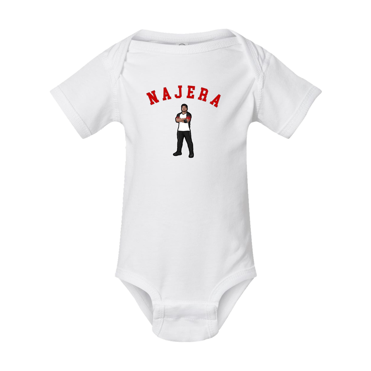 Baby Onesie — Shirsey Arch in White