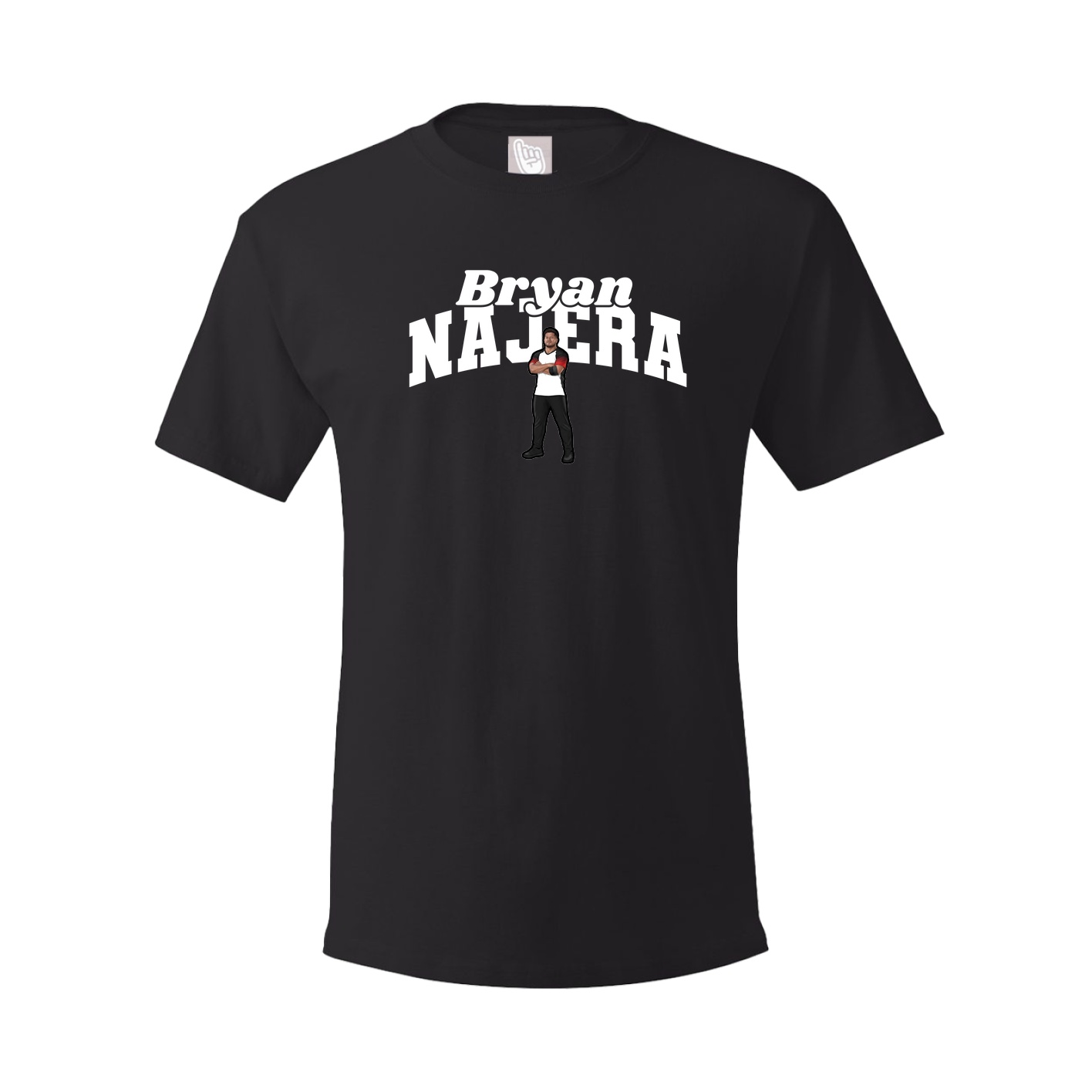 Youth Tee — Signature Arch in Black