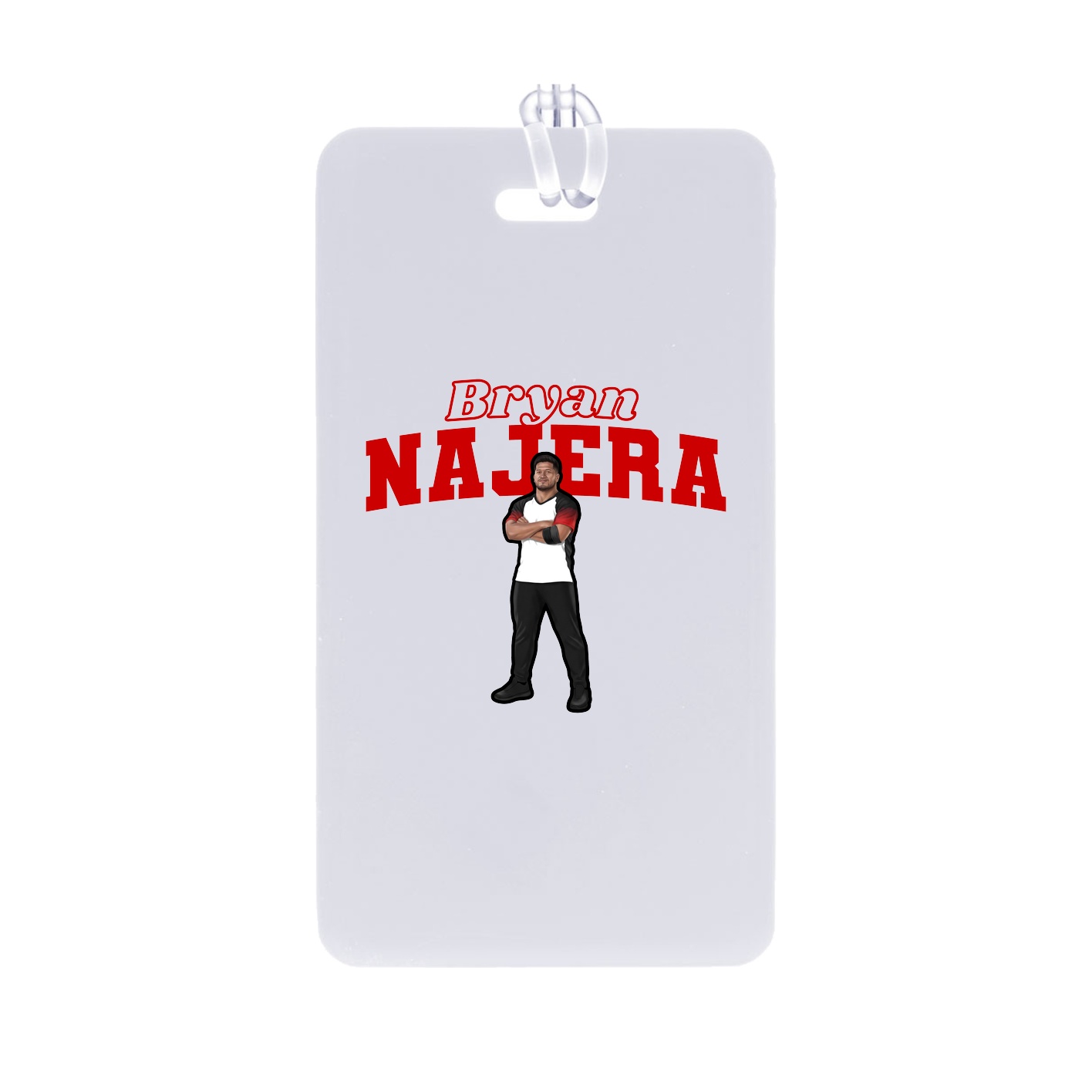 Bag Tag — Name Arch in Classic