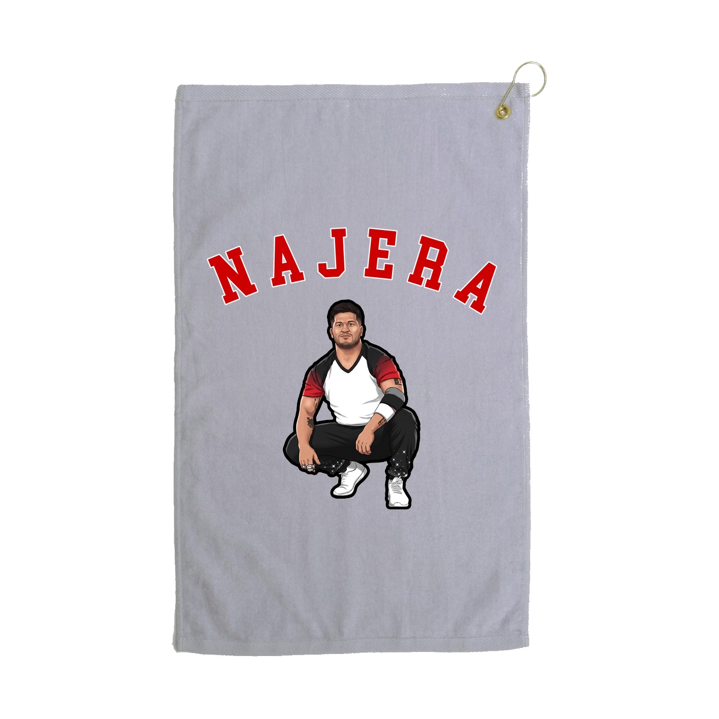 Golf Towel — Shirsey Arch in Grey
