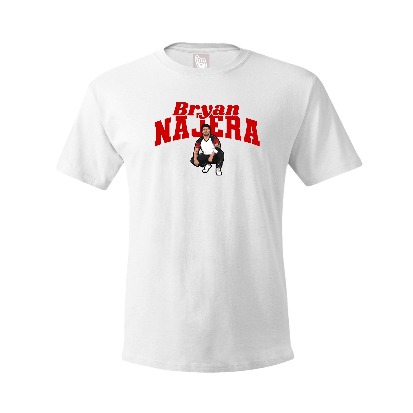 Youth Tee — Signature Arch in White