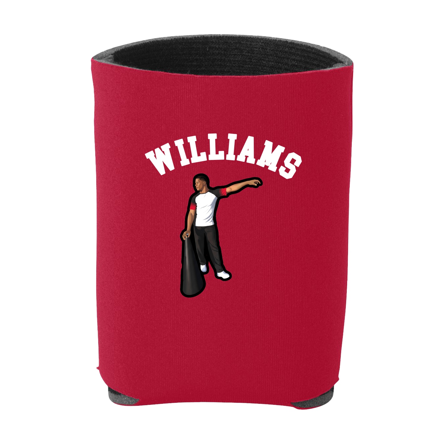 Can Holder — Shirsey Arch in Red
