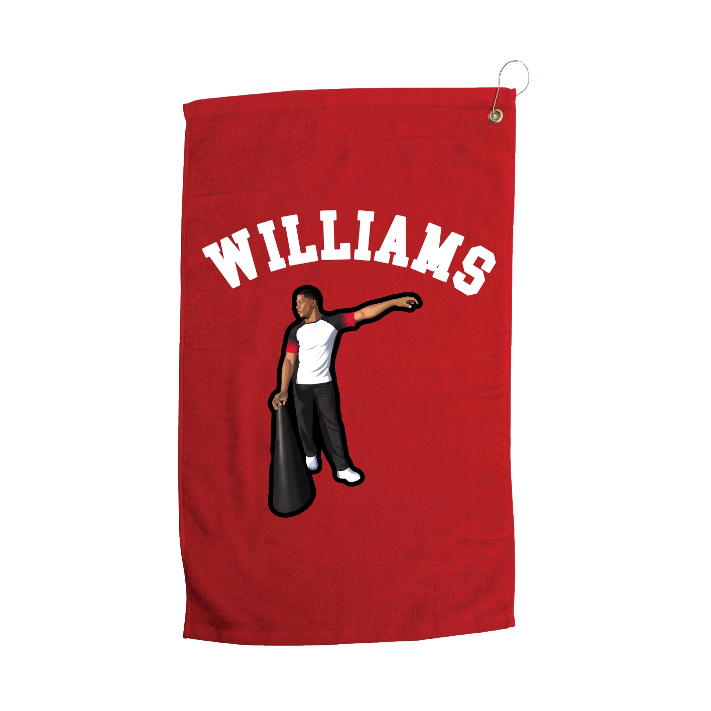 Golf Towel — Shirsey Arch in Red