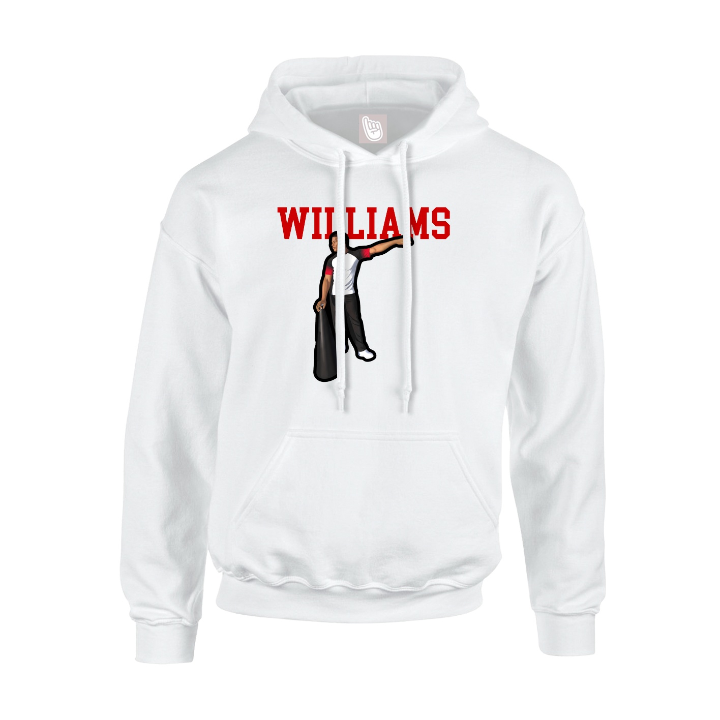 Hoodie — Shirsey in White