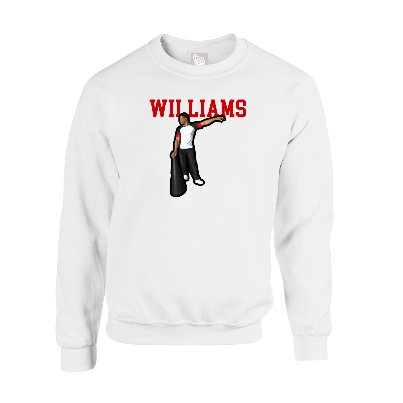 Fleece Crew — Shirsey in White