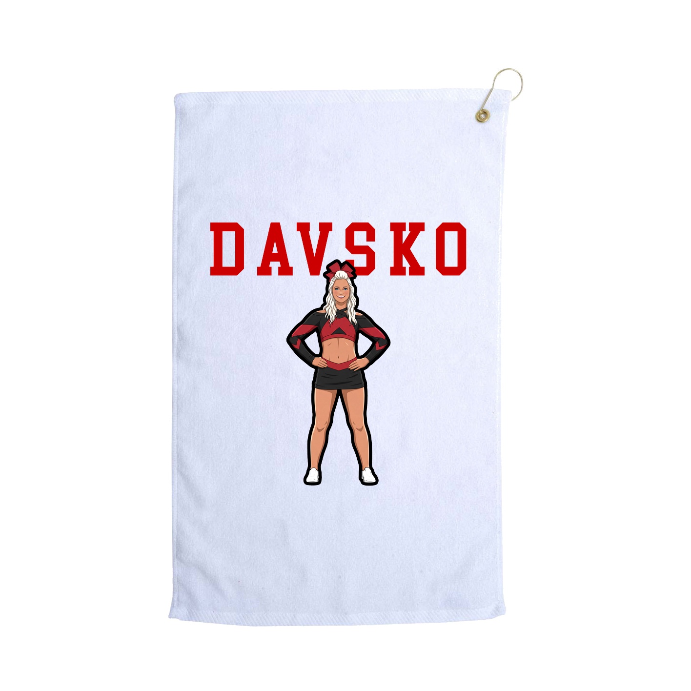Golf Towel — Shirsey in White