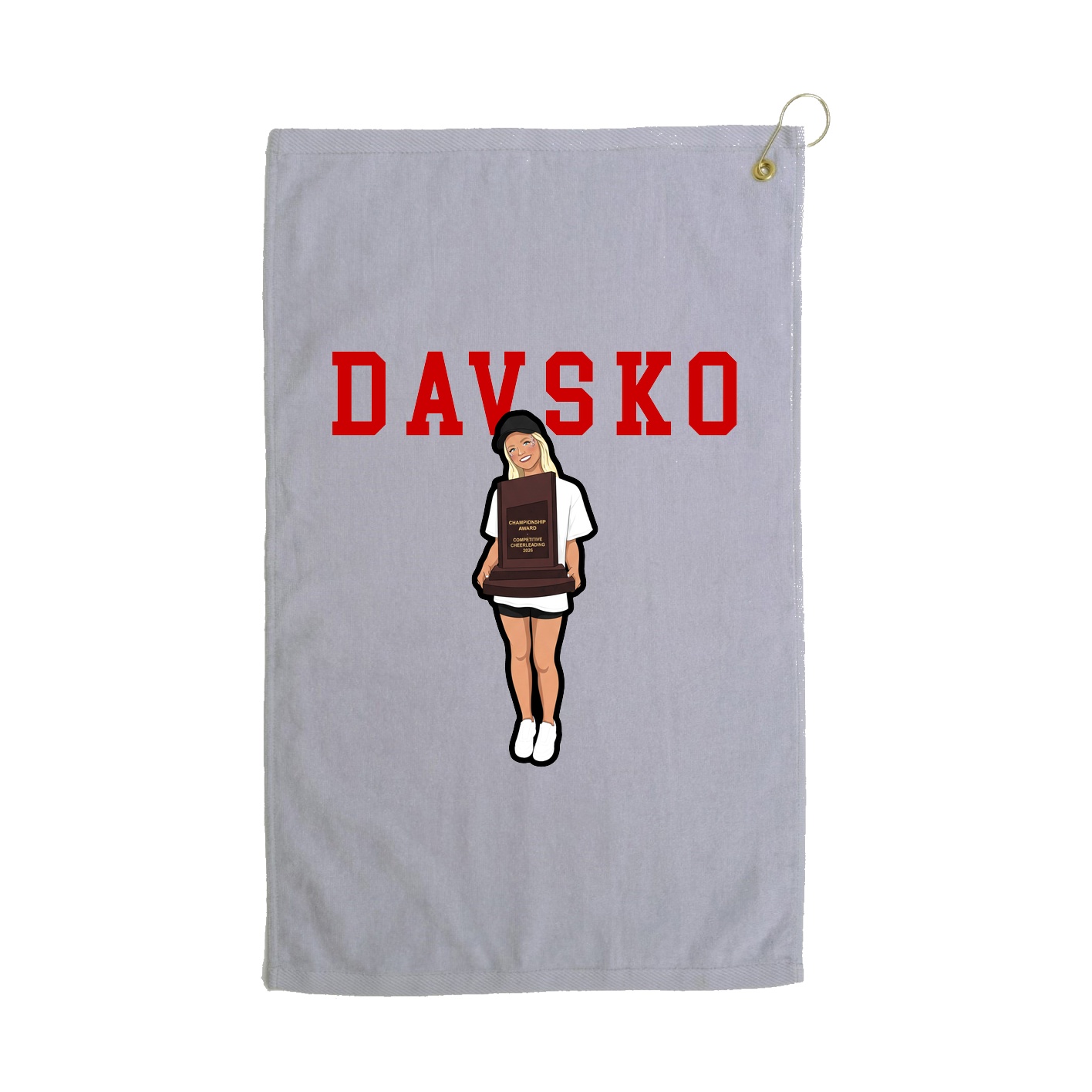 Golf Towel — Shirsey in Grey