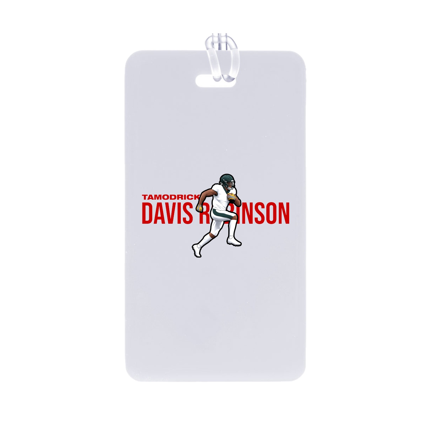 Bag Tag — Player Name in Classic