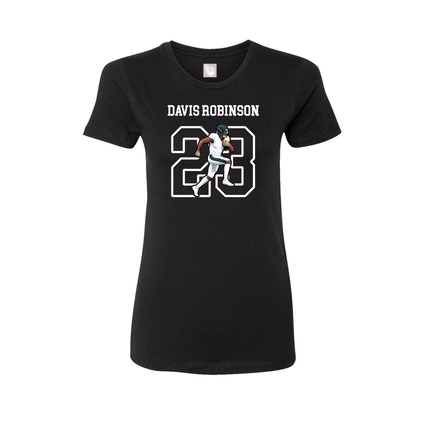 Fitted Women's Tee — Shirsey in Black