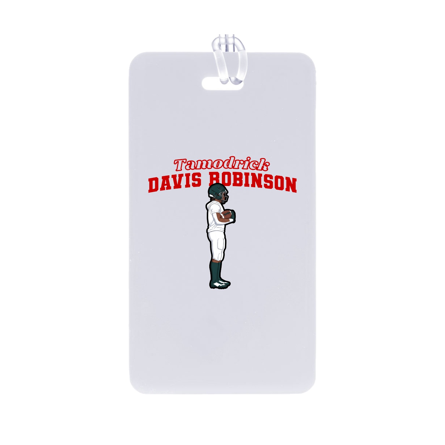 Bag Tag — Name Arch in Classic