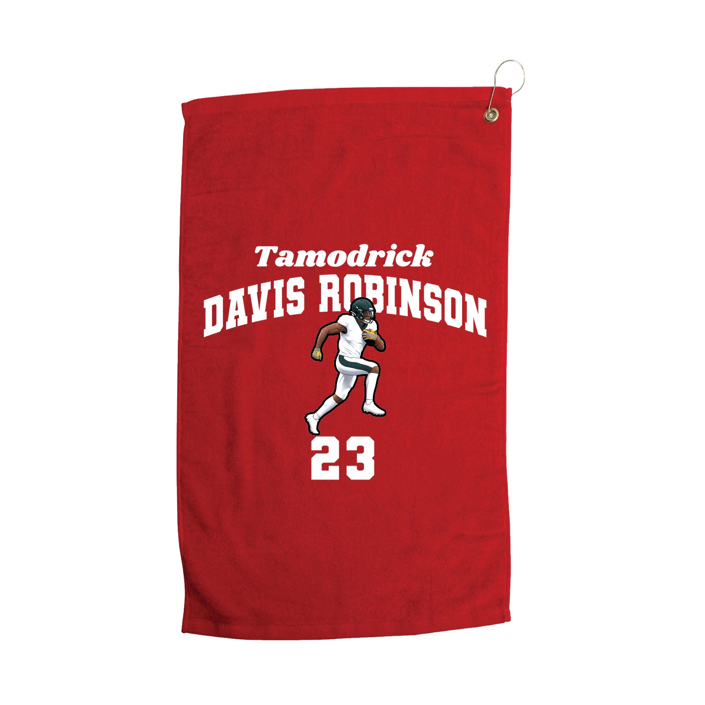 Golf Towel — Signature Arch in Red