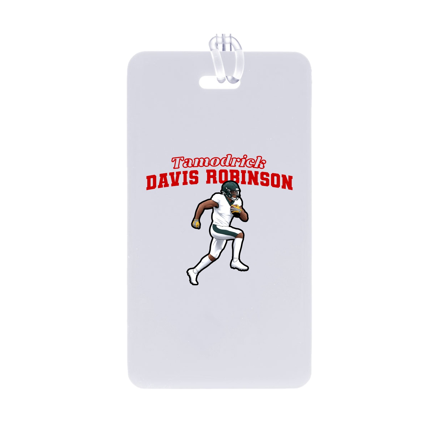 Bag Tag — Name Arch in Classic