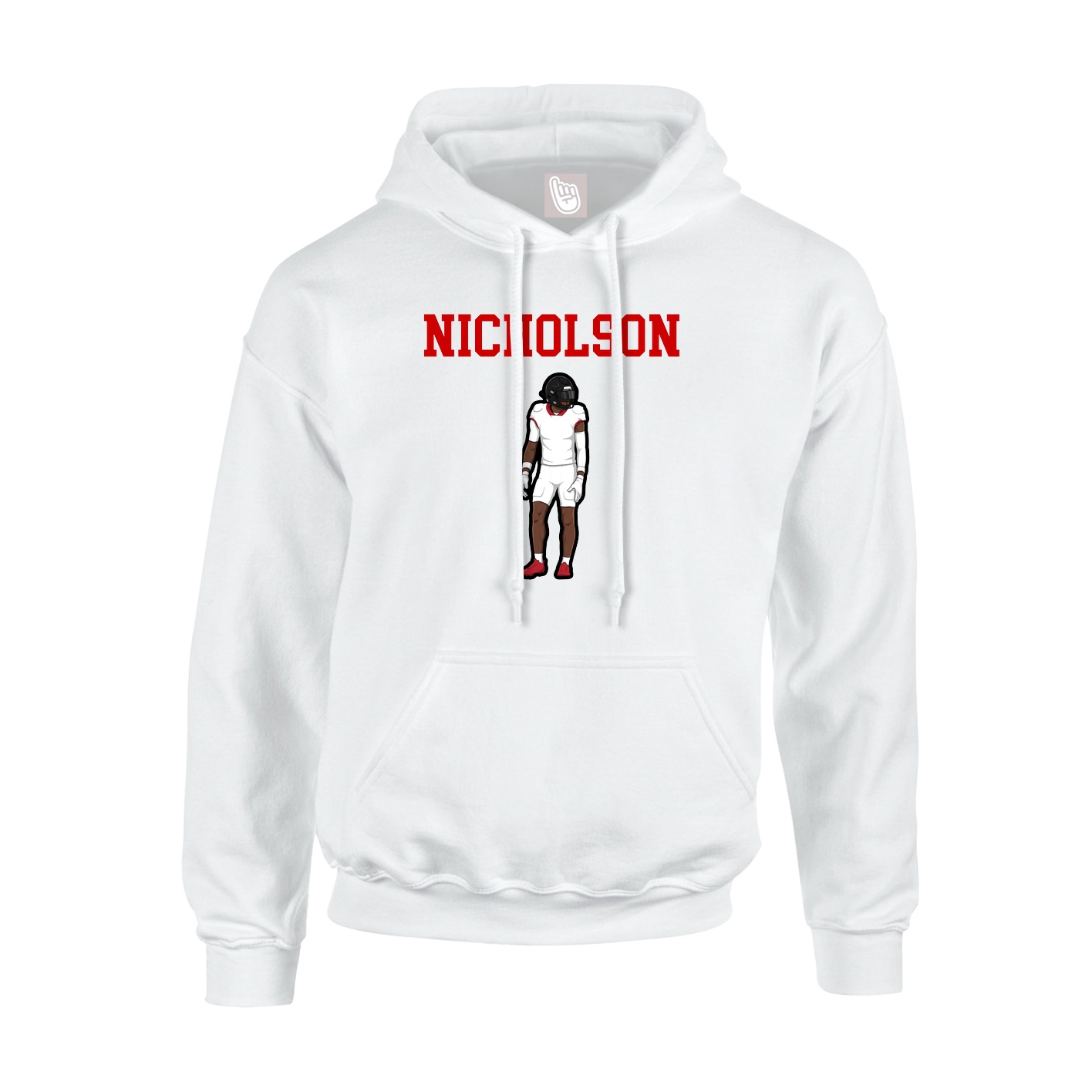 Youth Hoodie — Shirsey in White