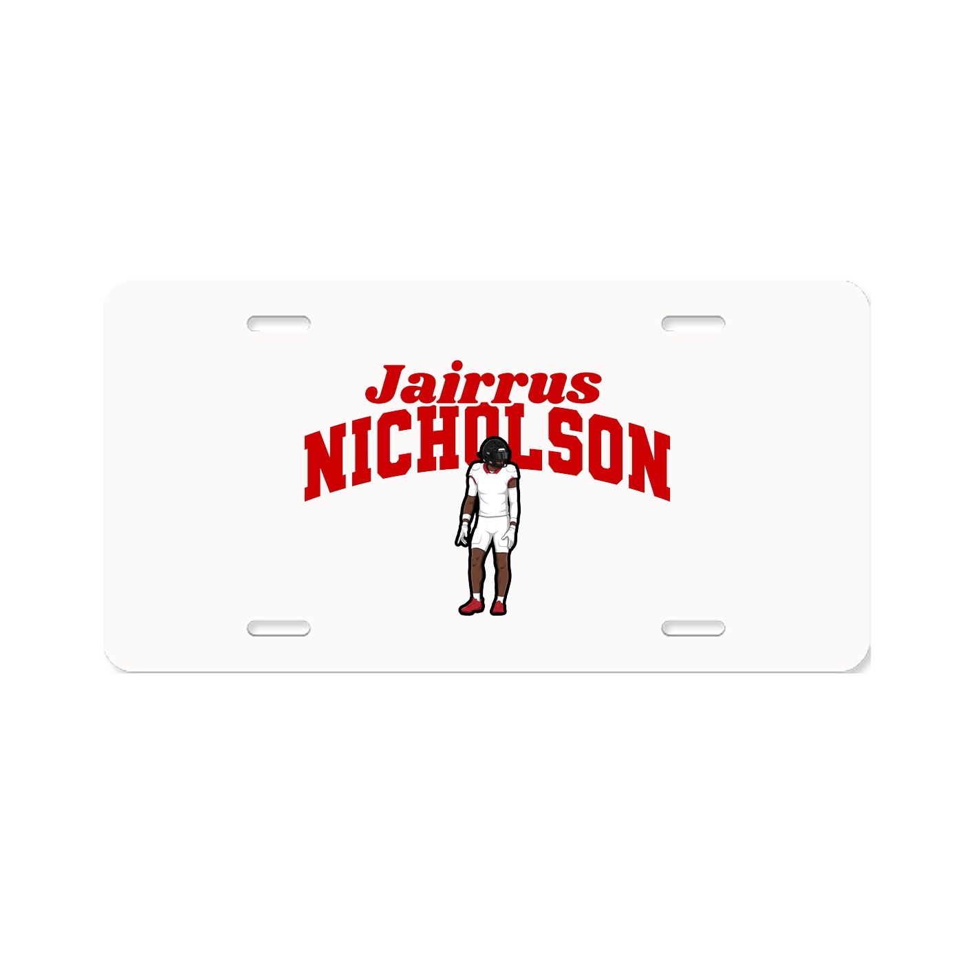 License Plate — Signature Arch in Classic