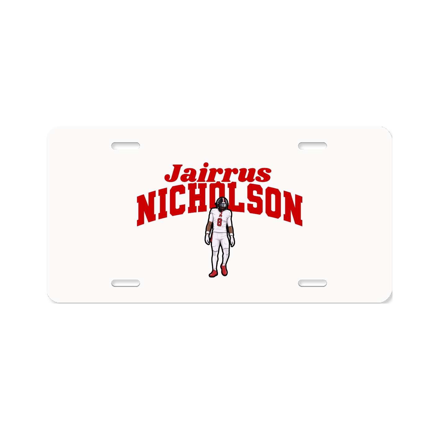 License Plate — Signature Arch in Classic