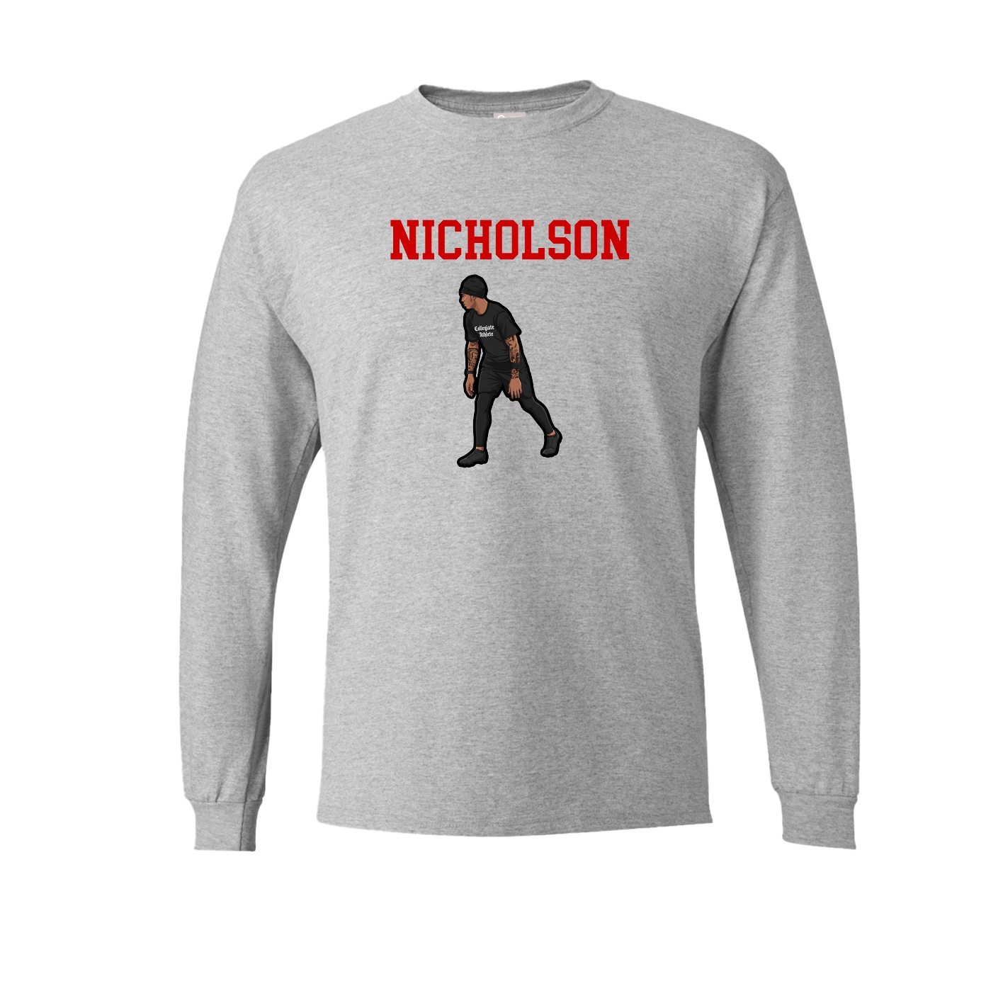 Long Sleeve Tee — Shirsey in Grey