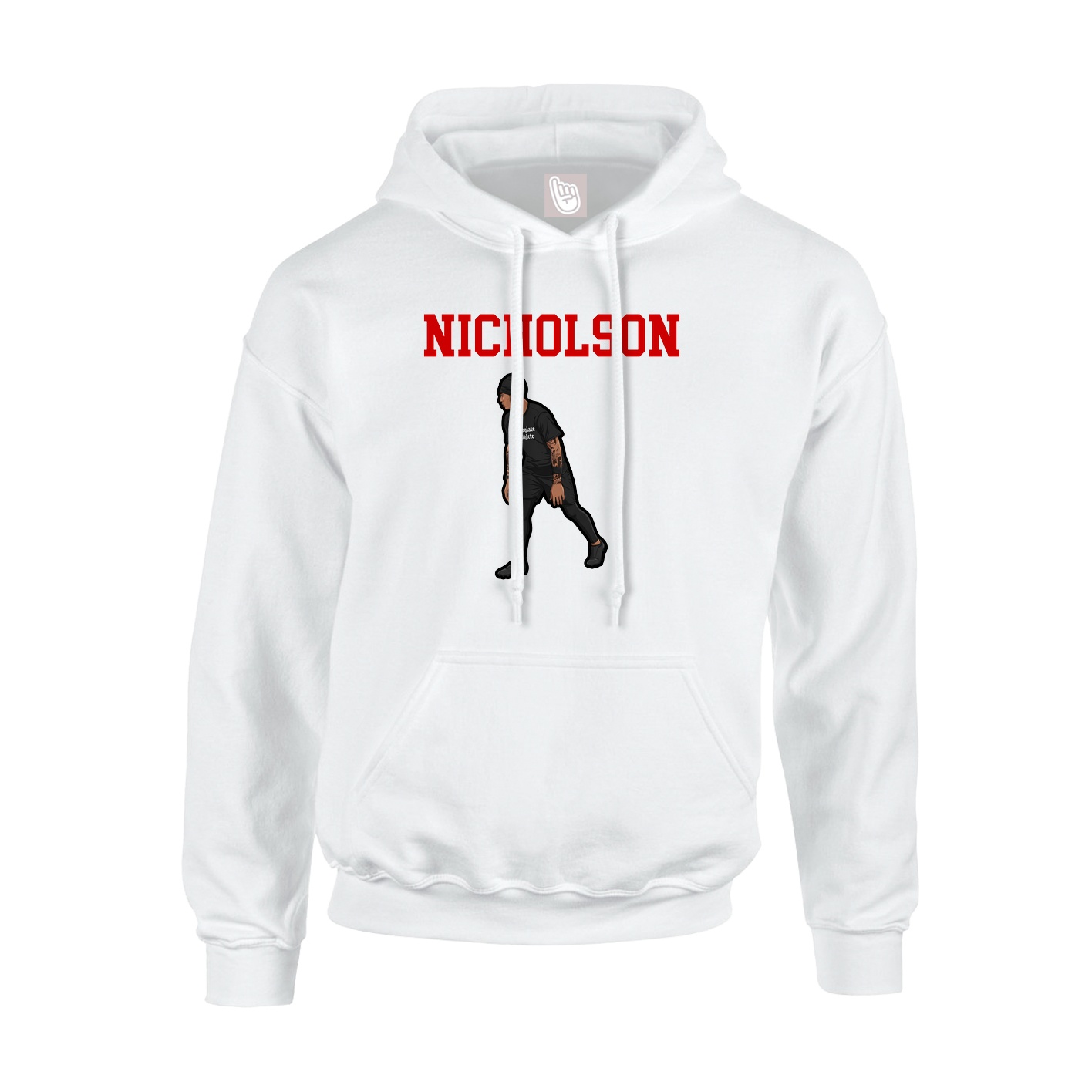 Hoodie — Shirsey in White