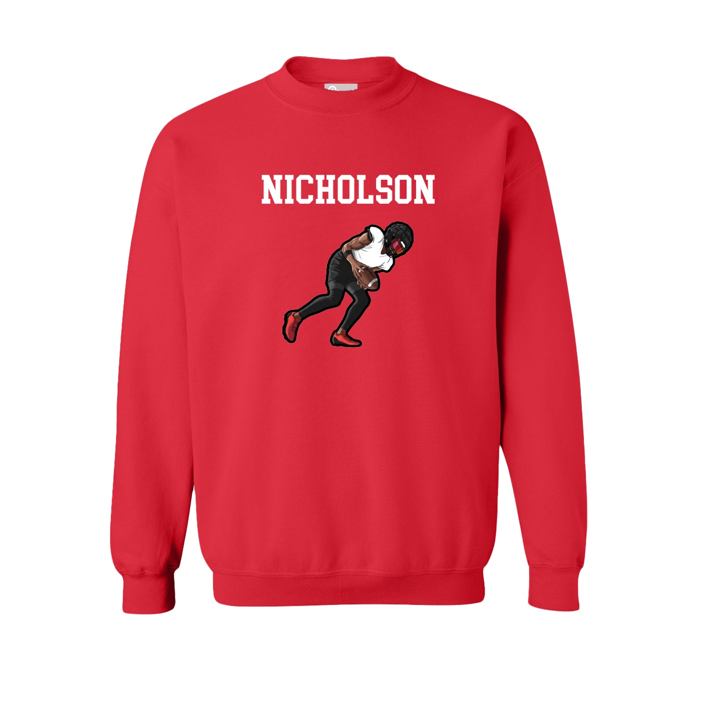 Fleece Crew — Shirsey in Red