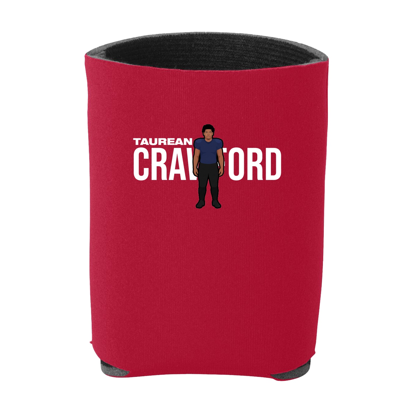 Can Holder — Player Name in Red