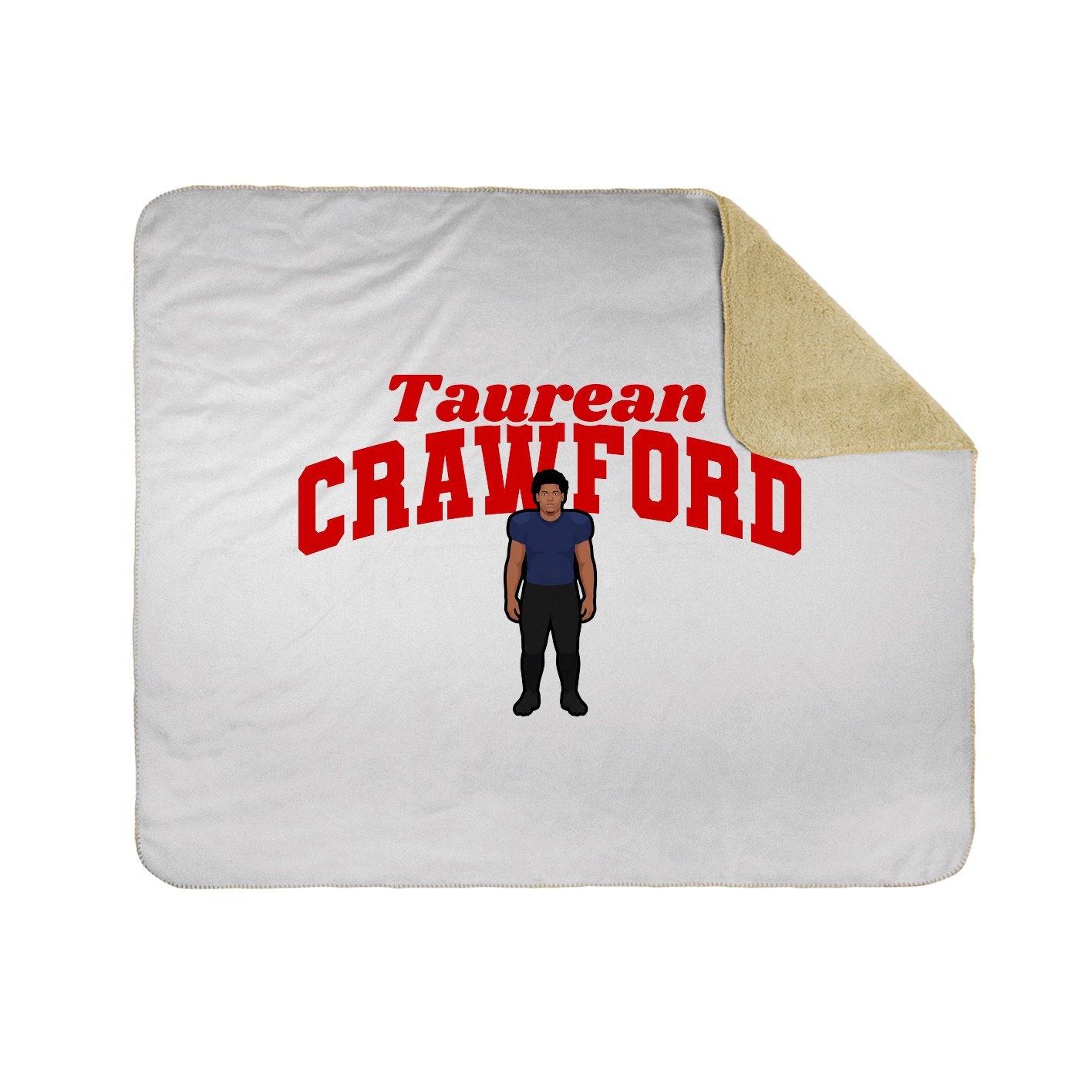 Throw Blanket — Signature Arch in White