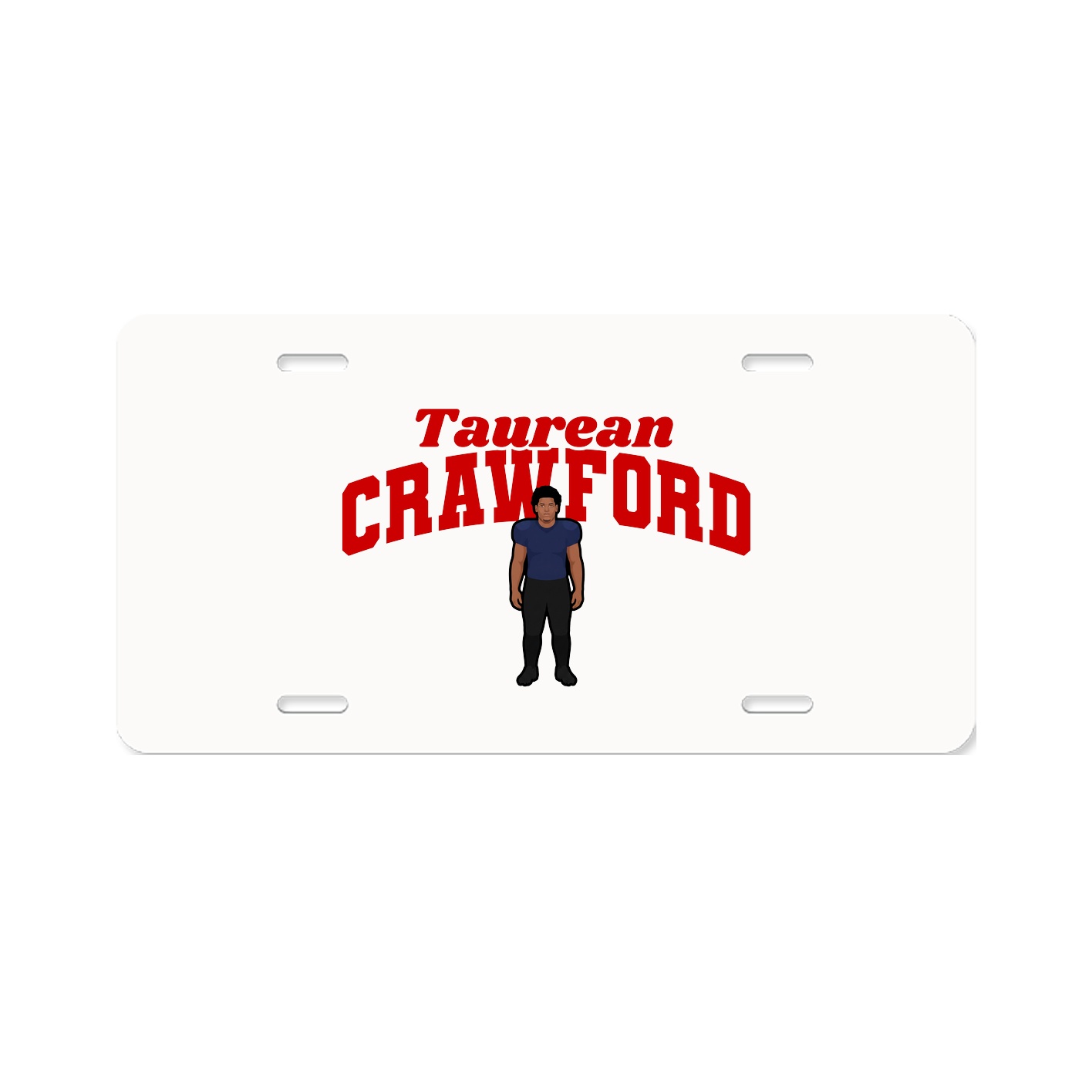 License Plate — Signature Arch in Classic
