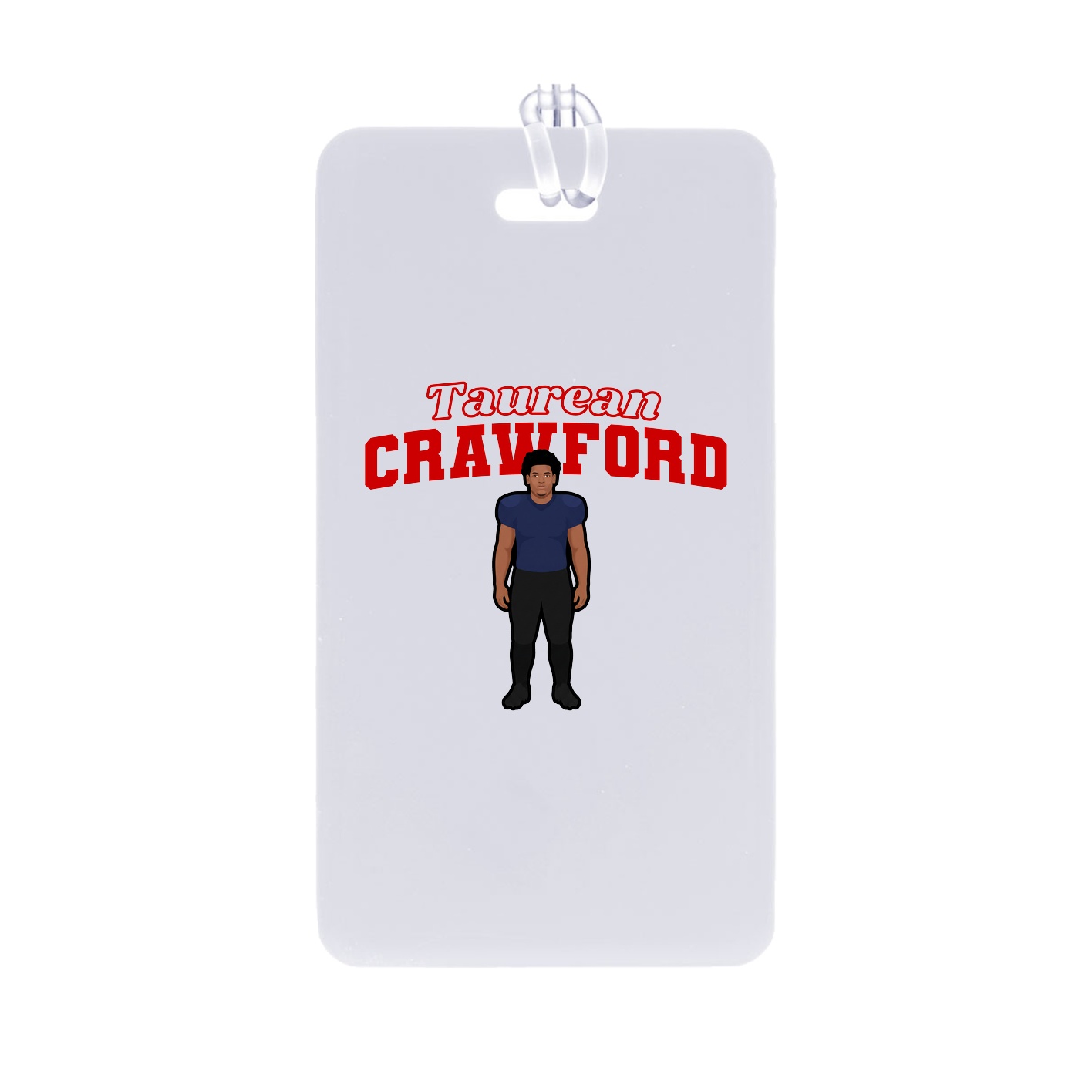 Bag Tag — Name Arch in Classic