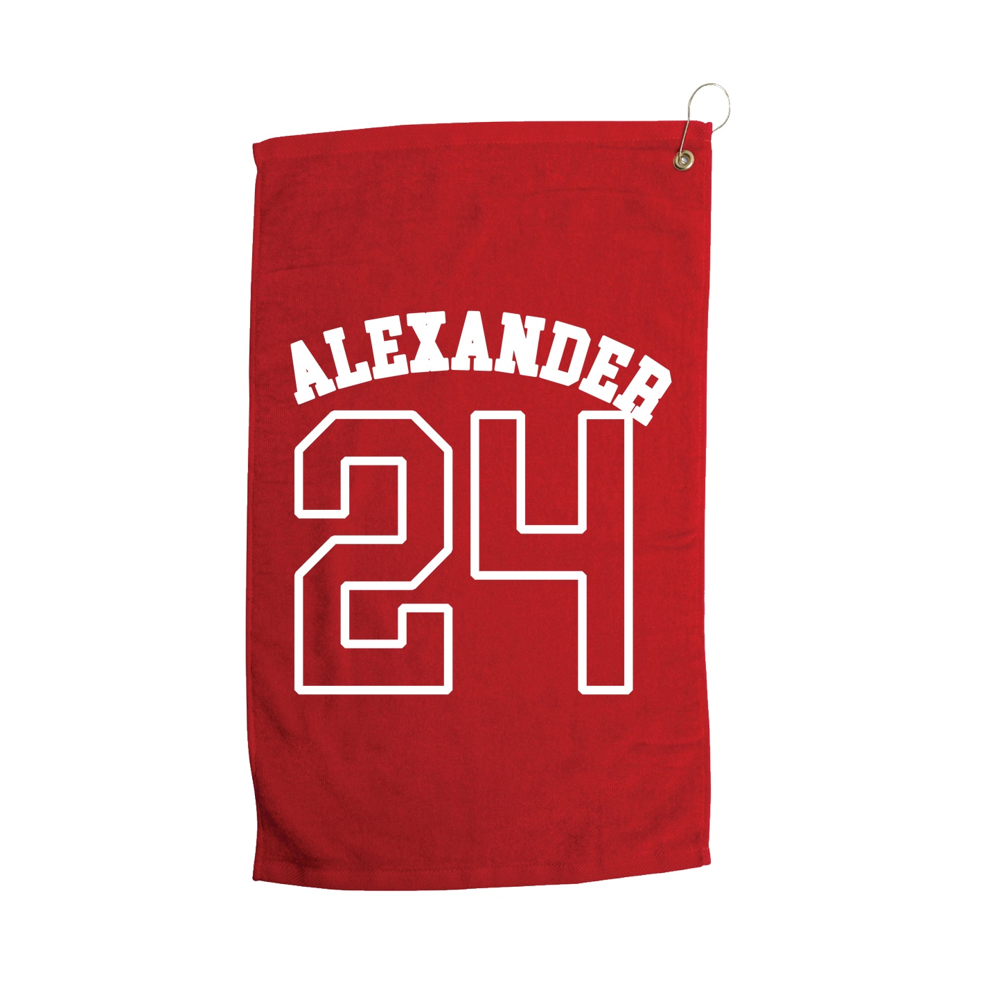 Golf Towel — Shirsey Arch in Red