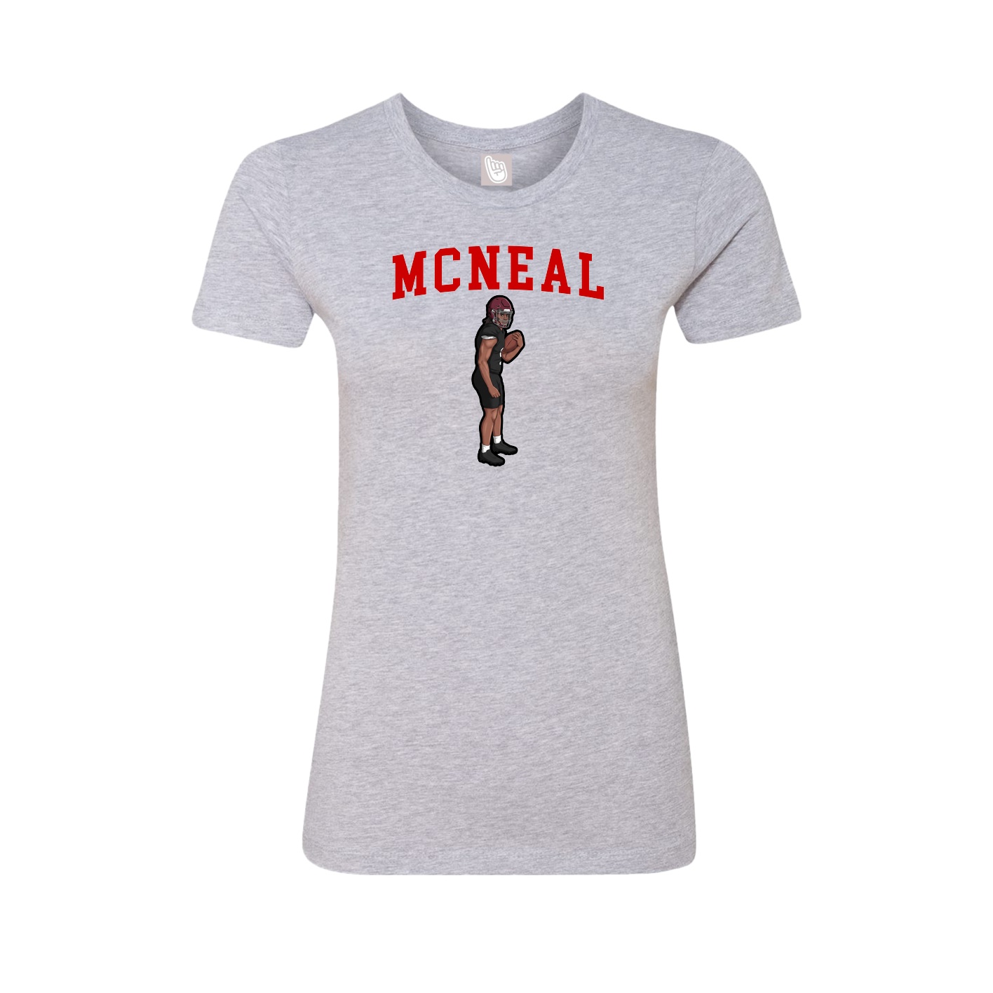 Fitted Women's Tee — Shirsey in Grey