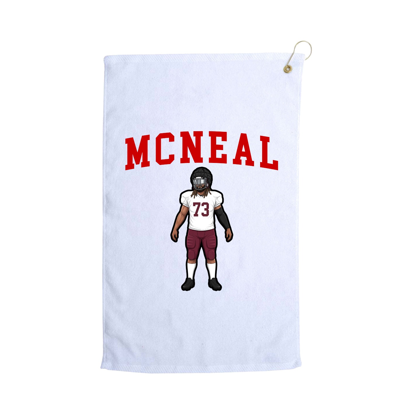 Golf Towel — Shirsey in White