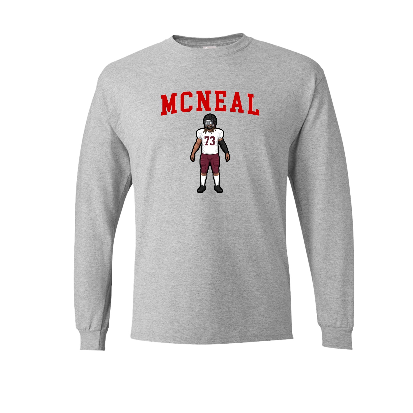 Long Sleeve Tee — Shirsey in Grey