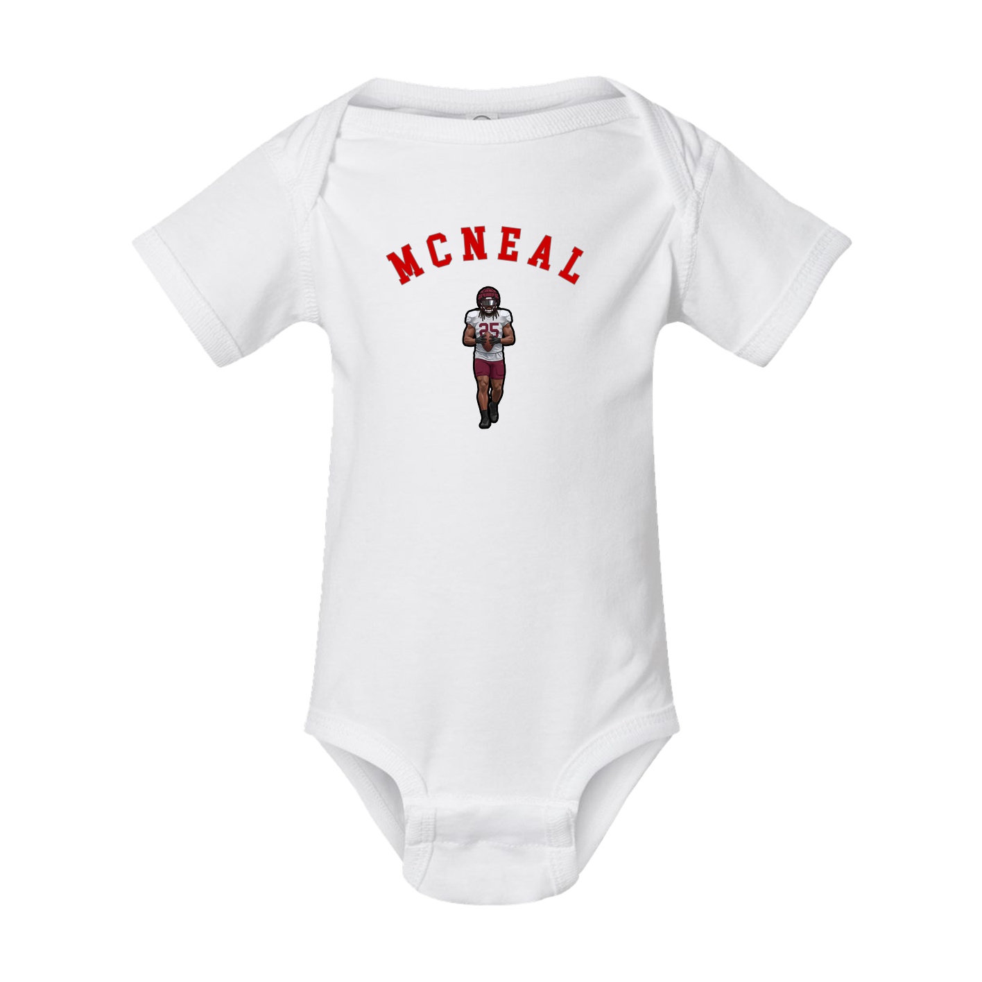 Baby Onesie — Shirsey Arch in White