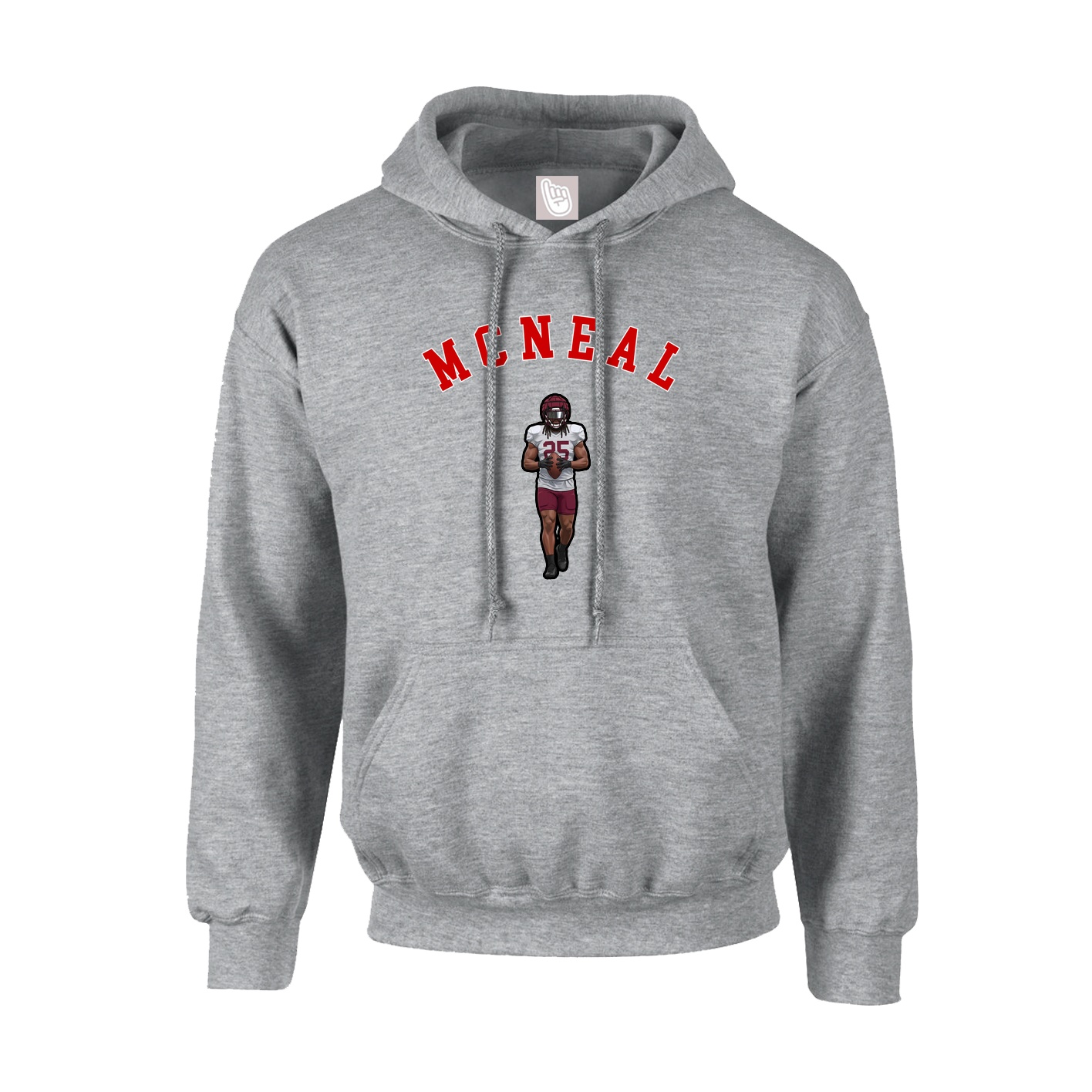 Youth Hoodie — Shirsey Arch in Grey