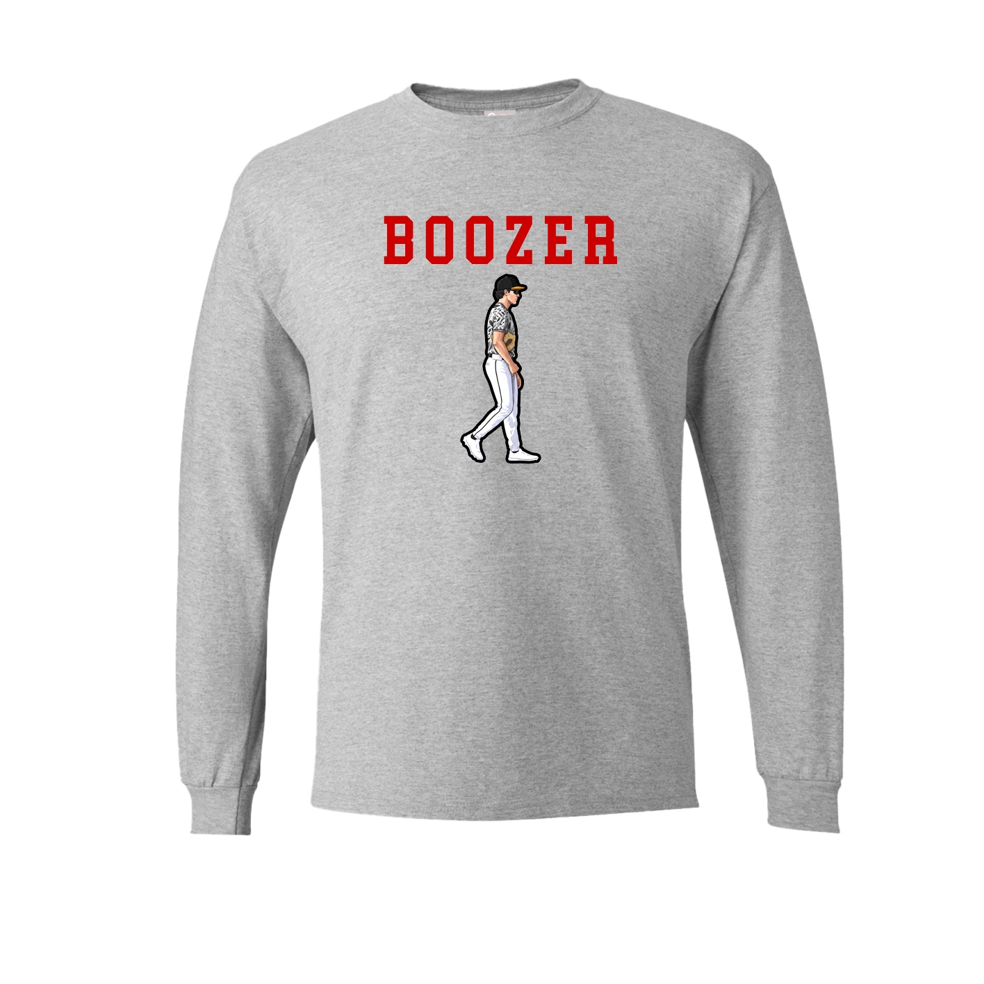 Long Sleeve Tee — Shirsey in Grey