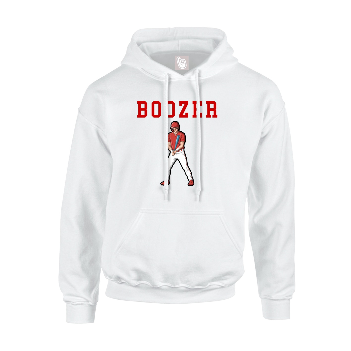 Hoodie — Shirsey in White