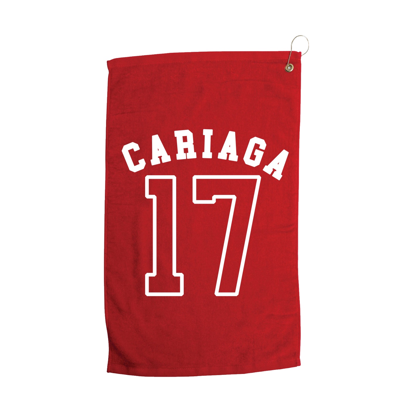 Golf Towel — Shirsey Arch in Red