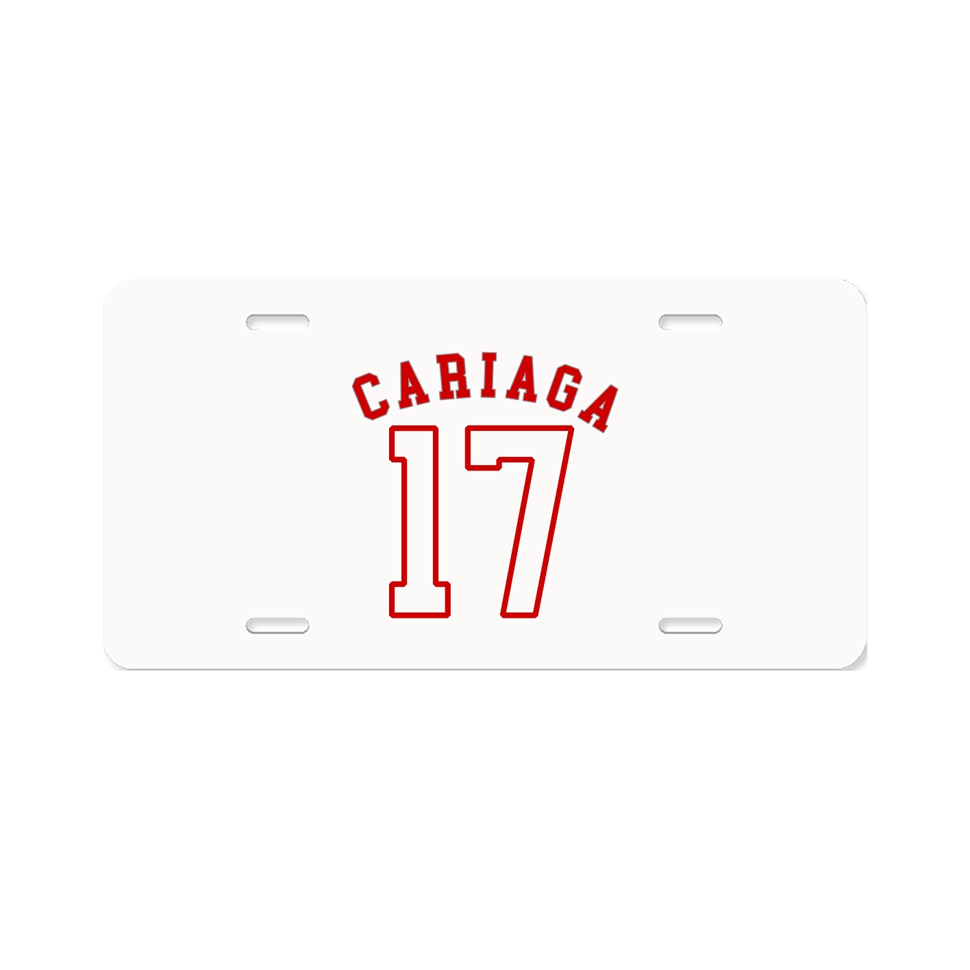 License Plate — Shirsey Arch in Classic