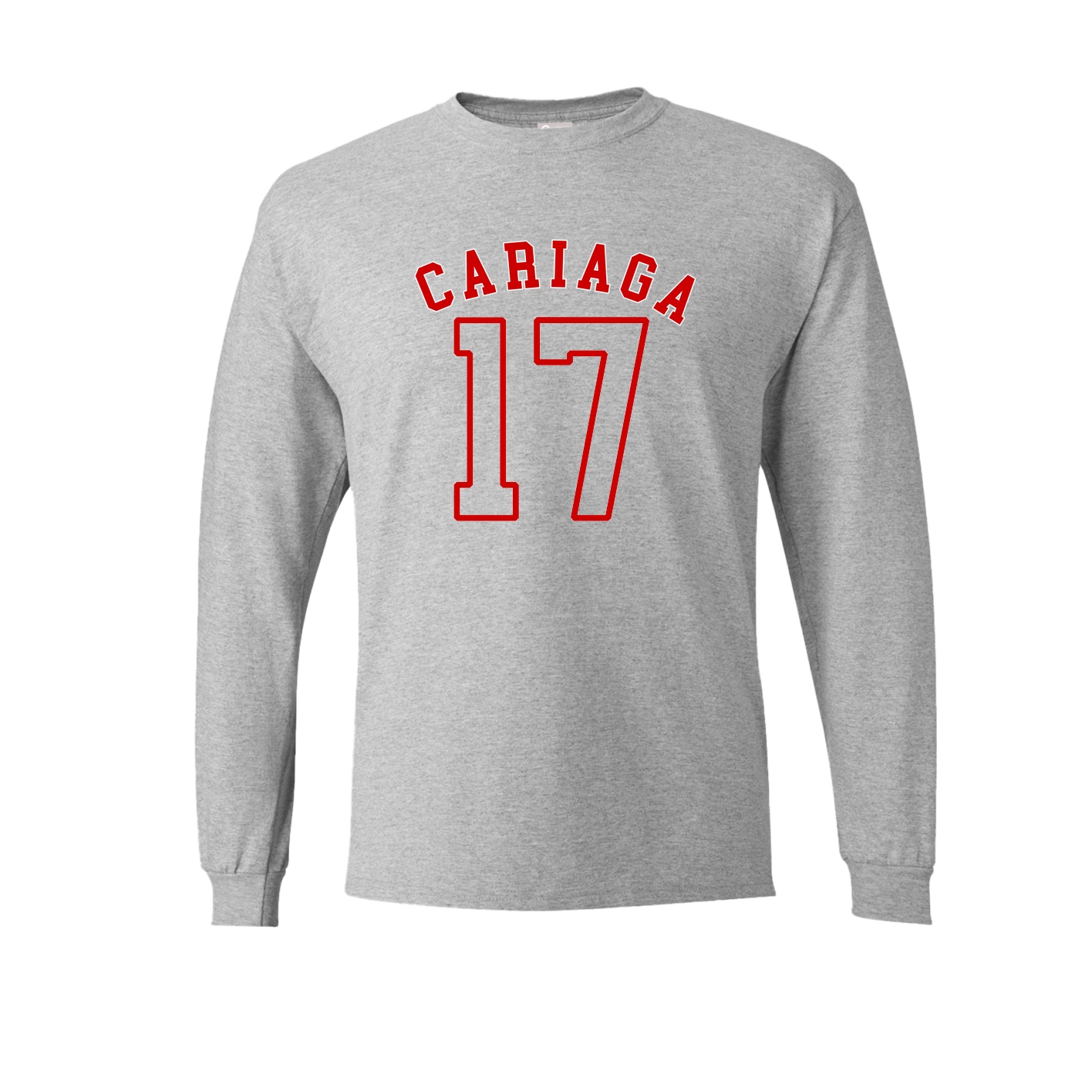 Long Sleeve Tee — Shirsey Arch in Grey