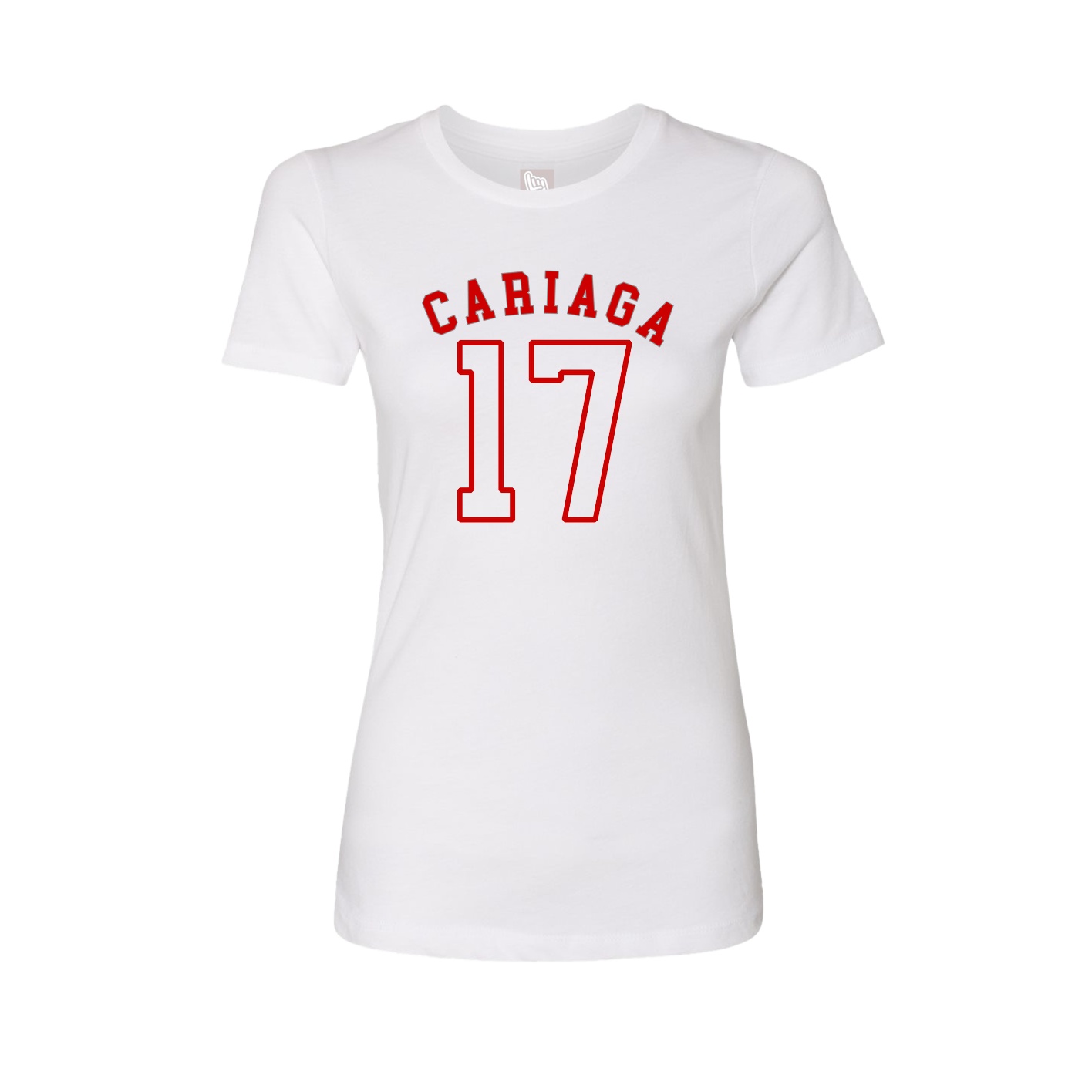 Womens Tee — Shirsey Arch in White