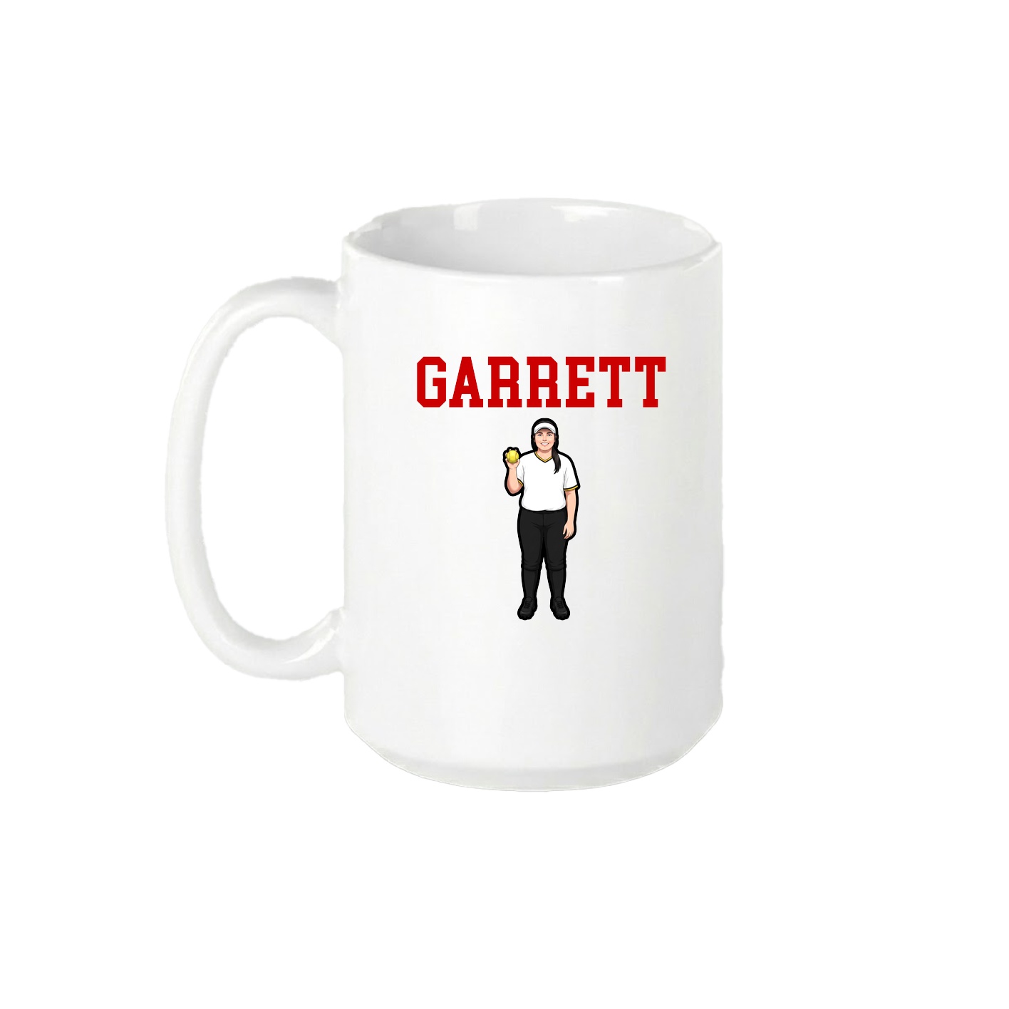 15oz Coffee Mug — Shirsey in White
