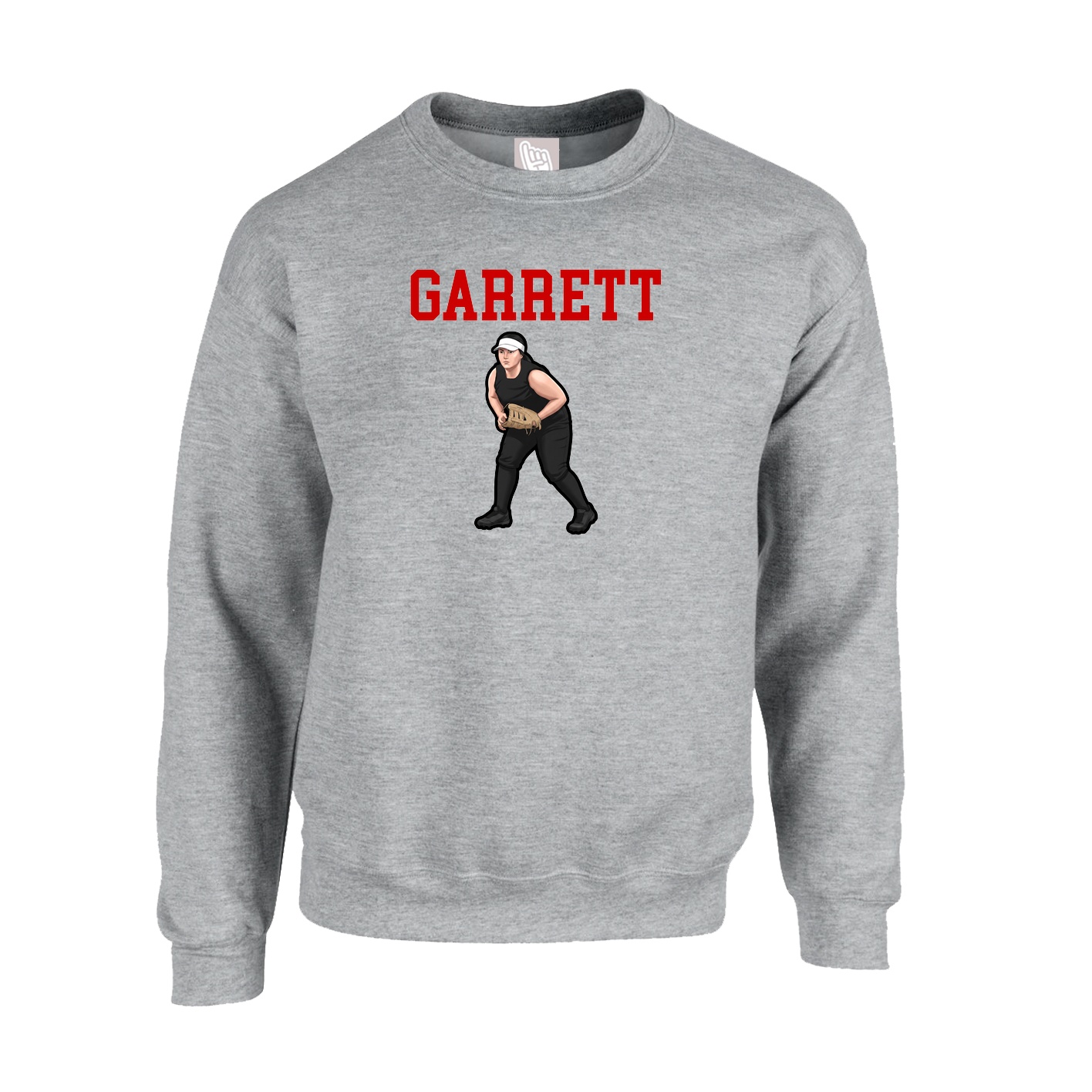 Fleece Crew — Shirsey in Grey