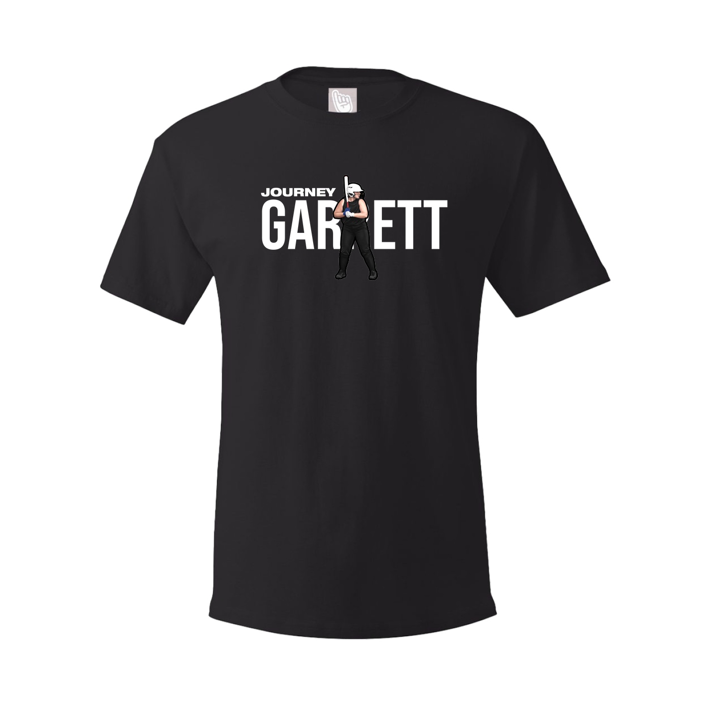 Youth Tee — Player Name in Black