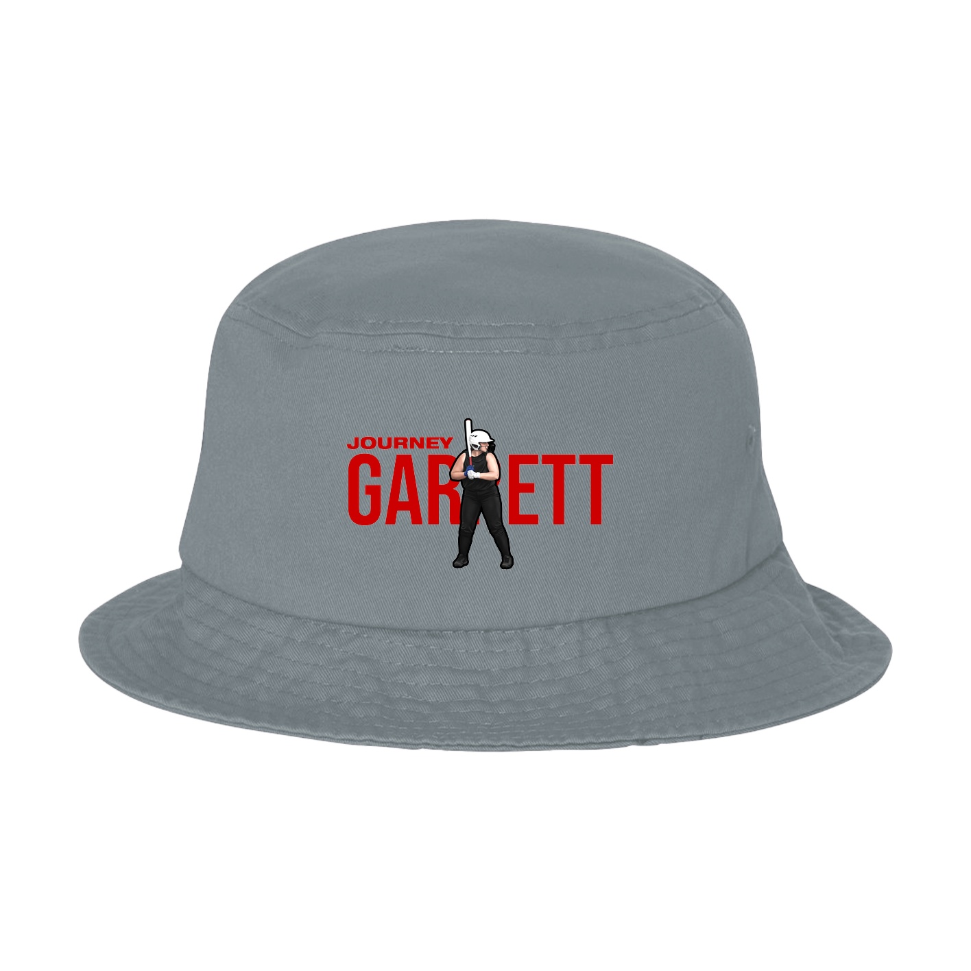 Bucket Cap — Player Name in Grey