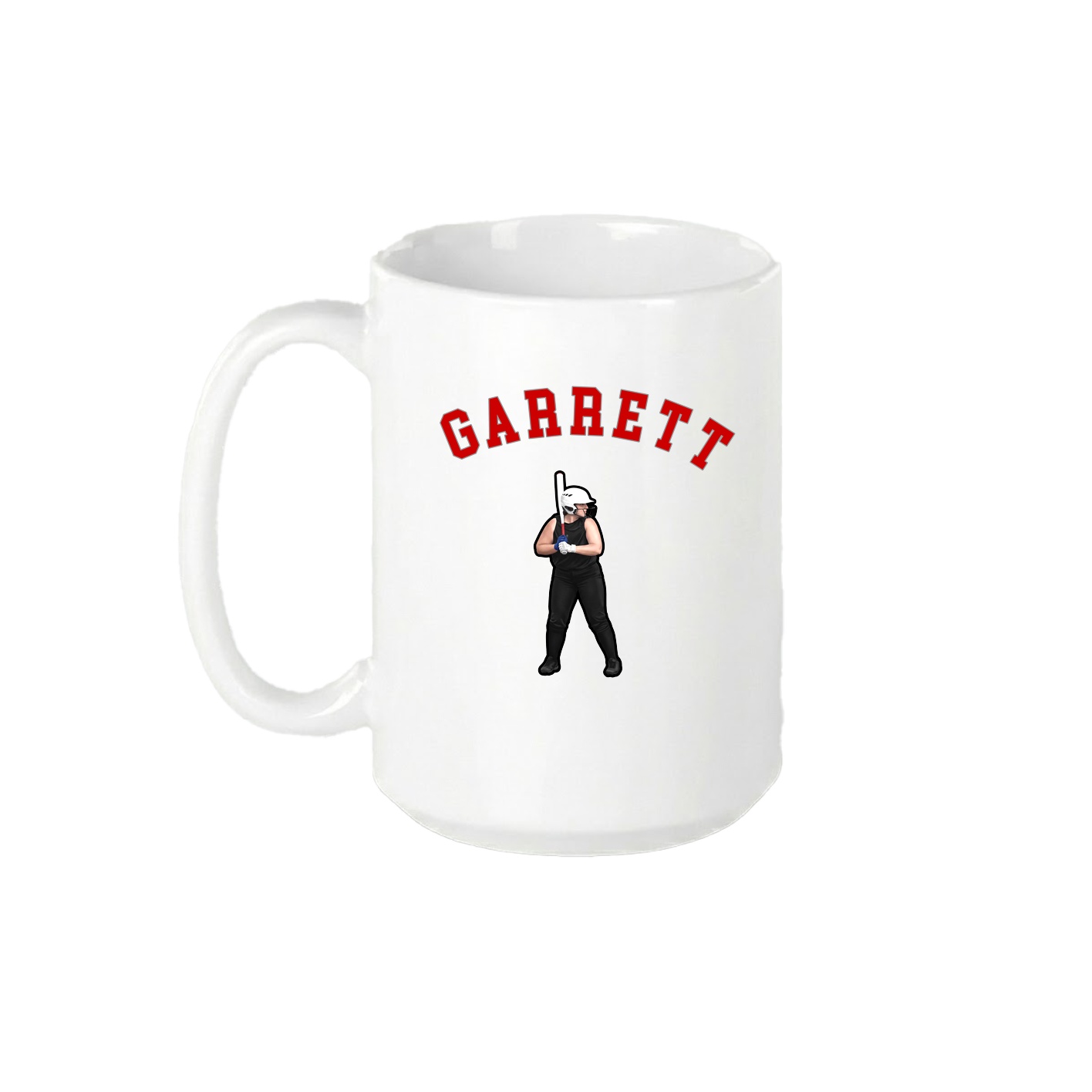15oz Coffee Mug — Shirsey Arch in White