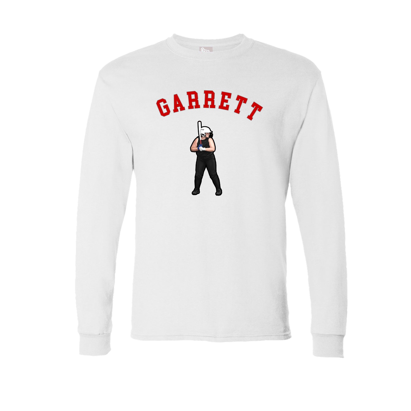 Long Sleeve Tee — Shirsey Arch in White