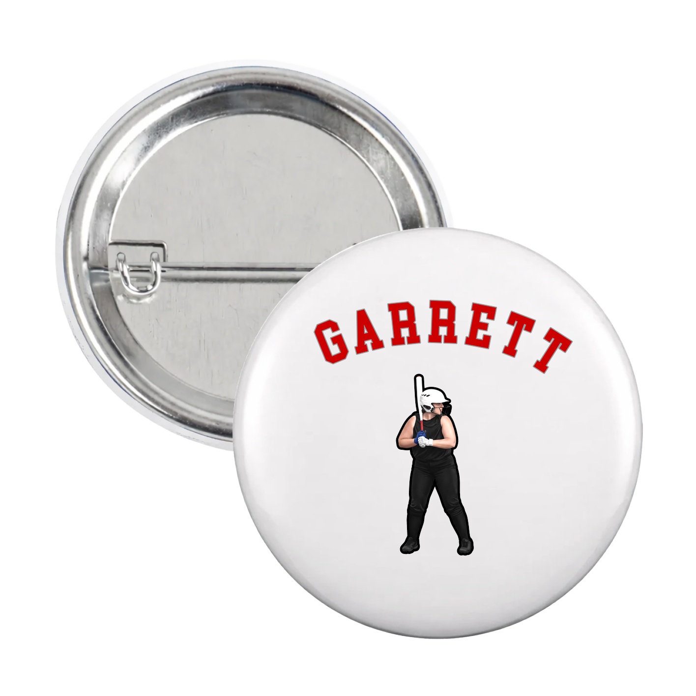 Game Day Button — Shirsey Arch in White