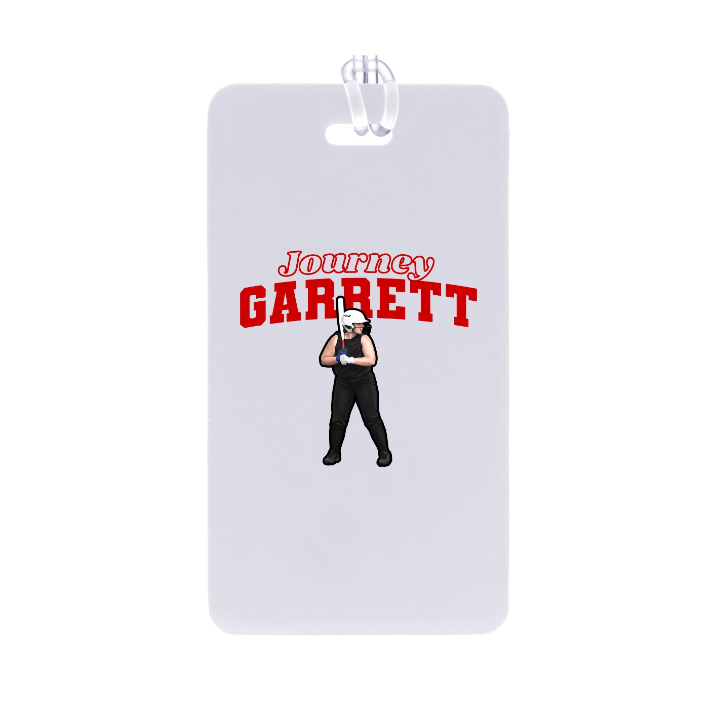 Bag Tag — Name Arch in Classic
