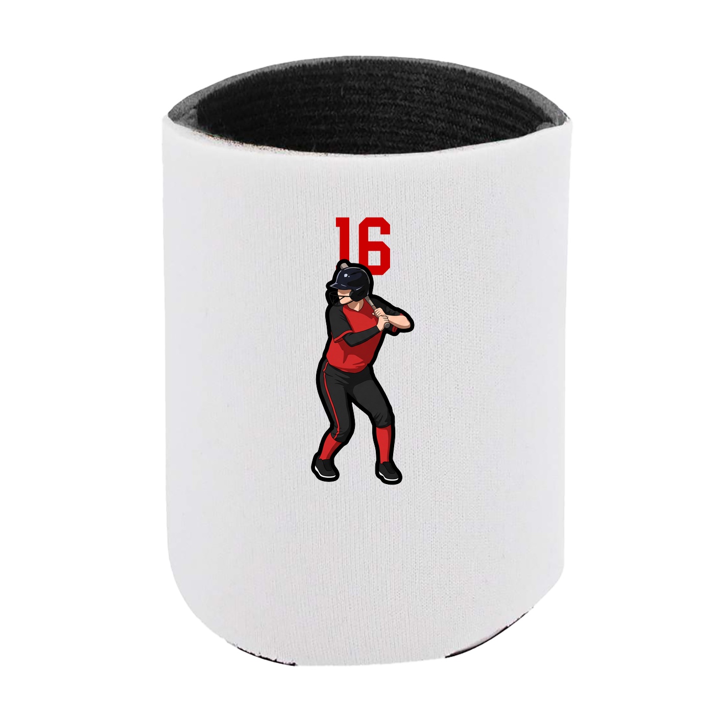 Can Holder — Number Top in White