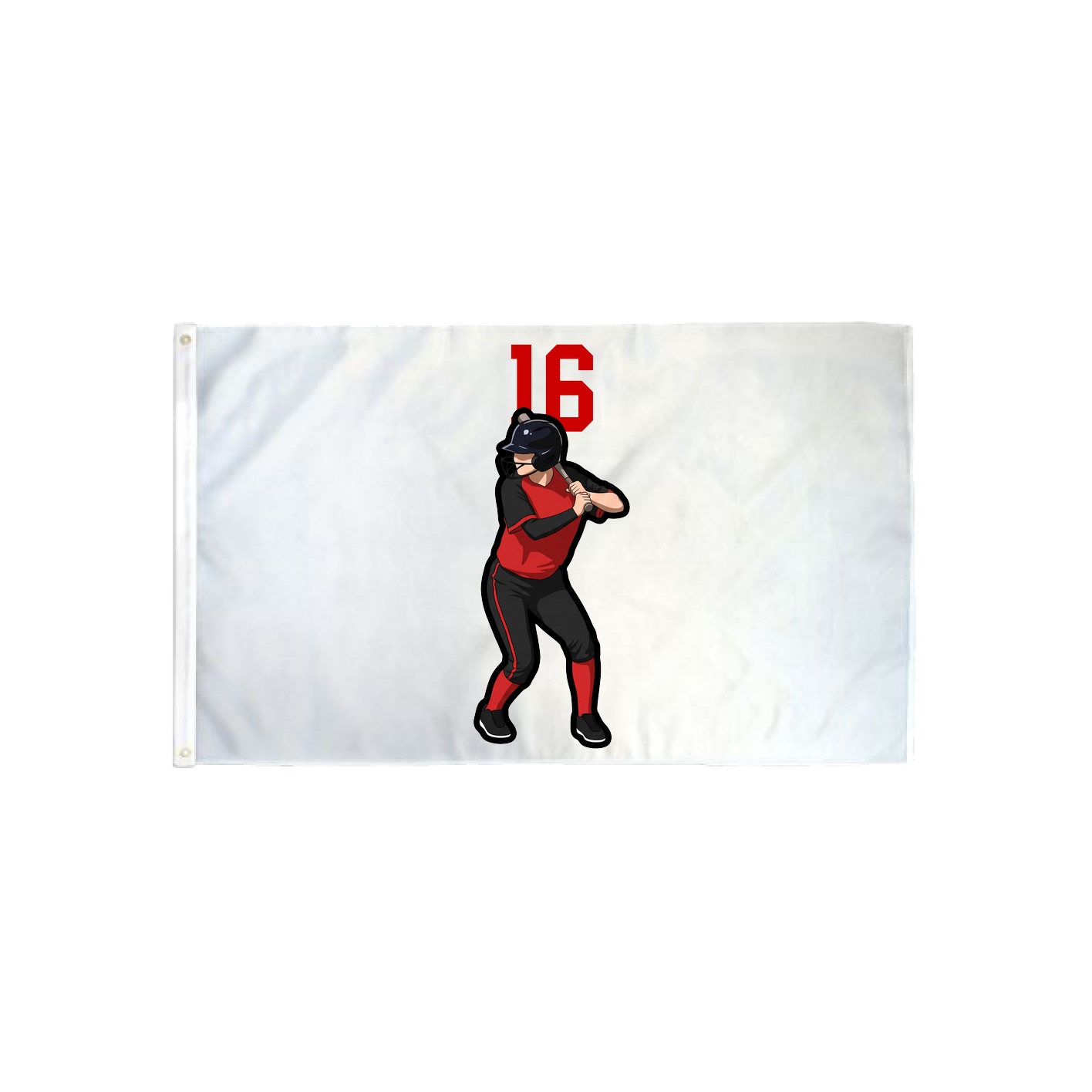 3x5 Flag — Number Top in Classic